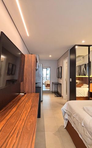 Studio à venda com 32m², 1 quarto e sem vaga Studio à venda com 32m², 1 quarto e sem vagaStudio