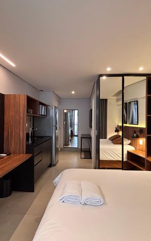 Studio à venda com 32m², 1 quarto e sem vaga Studio à venda com 32m², 1 quarto e sem vagaStudio
