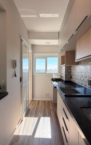 Apartamento à venda com 58m², 2 quartos e 2 vagasCozinha
