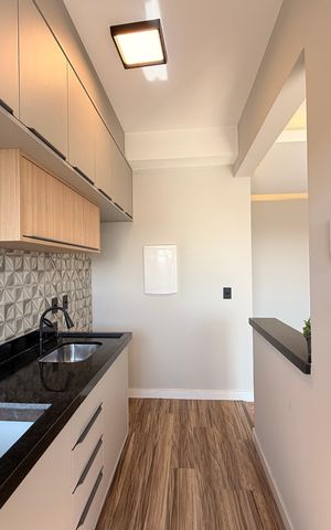 Apartamento à venda com 58m², 2 quartos e 2 vagasCozinha