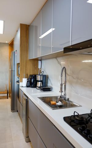 Apartamento à venda com 110m², 2 quartos e 2 vagas Apartamento à venda com 110m², 2 quartos e 2 vagasCozinha