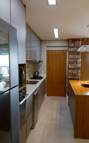 Apartamento à venda com 110m², 2 quartos e 2 vagas Apartamento à venda com 110m², 2 quartos e 2 vagasCozinha