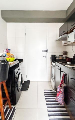 Apartamento para alugar com 27m², 1 quarto e sem vaga Apartamento para alugar com 27m², 1 quarto e sem vagaCozinha e Área de Serviço