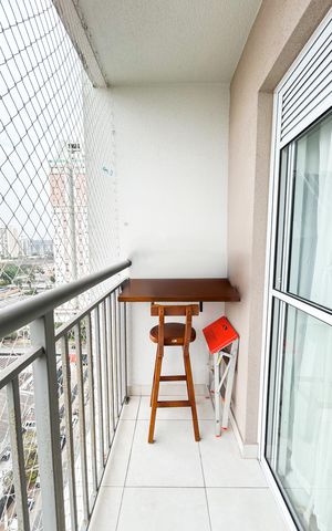 Apartamento para alugar com 27m², 1 quarto e sem vaga Apartamento para alugar com 27m², 1 quarto e sem vagaVaranda