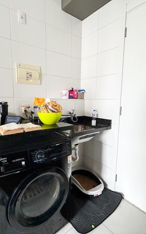 Apartamento para alugar com 27m², 1 quarto e sem vaga Apartamento para alugar com 27m², 1 quarto e sem vagaCozinha e Área de Serviço