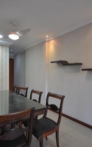Apartamento à venda com 114m², 2 quartos e 2 vagasSala de Jantar
