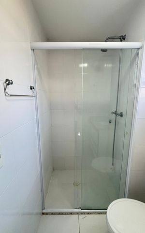 Apartamento à venda com 75m², 3 quartos e 2 vagasBanheiro da Suíte