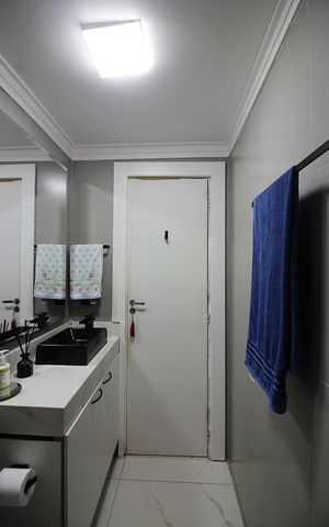 Apartamento à venda com 60m², 2 quartos e 1 vagaBanheiro Social