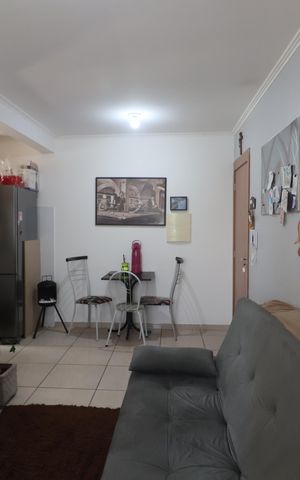 Apartamento à venda com 42m², 2 quartos e 1 vagaSala