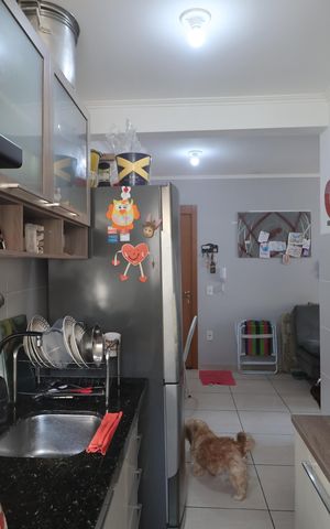 Apartamento à venda com 42m², 2 quartos e 1 vagaCozinha e Área de Serviço