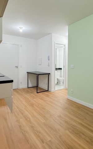 Studio à venda com 33m², 1 quarto e sem vaga Studio à venda com 33m², 1 quarto e sem vagaStudio