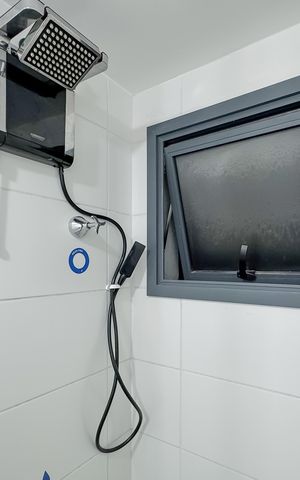 Studio à venda com 33m², 1 quarto e sem vaga Studio à venda com 33m², 1 quarto e sem vagaBanheiro
