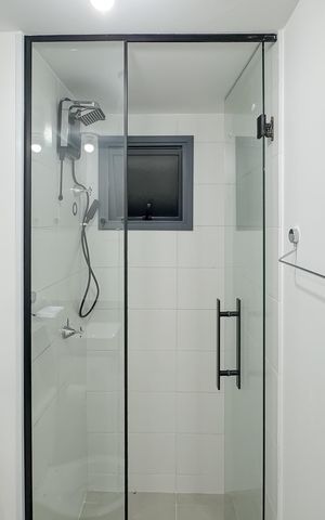 Studio à venda com 33m², 1 quarto e sem vaga Studio à venda com 33m², 1 quarto e sem vagaBanheiro