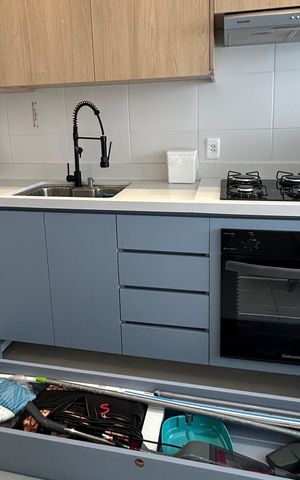 Apartamento à venda com 24m², 1 quarto e sem vaga Apartamento à venda com 24m², 1 quarto e sem vagaCozinha