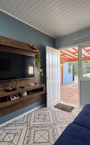 Casa à venda com 78m², 2 quartos e 2 vagas Casa à venda com 78m², 2 quartos e 2 vagasSala