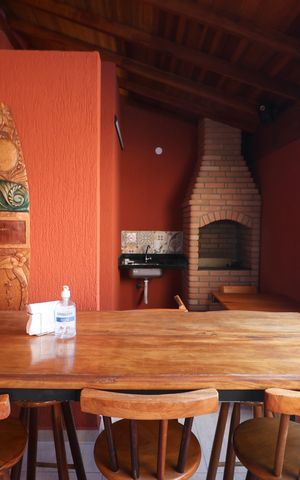 Apartamento para alugar com 25m², 1 quarto e sem vaga Apartamento para alugar com 25m², 1 quarto e sem vagaÁrea comum - Churrasqueira