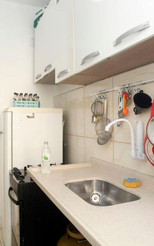 Apartamento à venda com 31m², 1 quarto e sem vagaCozinha e Área de Serviço
