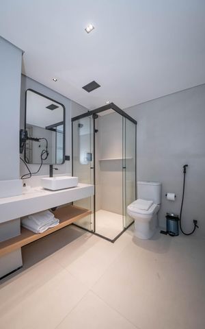 Apartamento à venda com 60m², 1 quarto e 1 vagaBanheiro