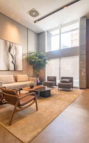 Apartamento à venda com 60m², 1 quarto e 1 vagaHall Social