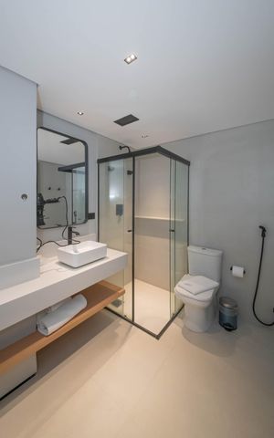 Apartamento à venda com 60m², 1 quarto e 1 vagaBanheiro