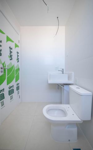 Apartamento à venda com 142m², 3 quartos e 2 vagasBanheiro da Suíte 1