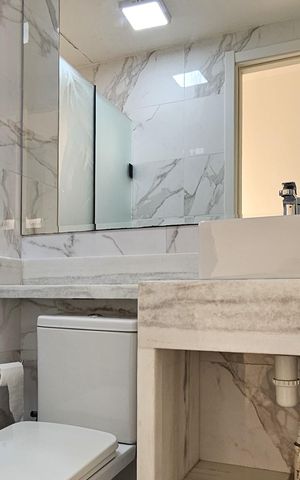 Apartamento à venda com 41m², 2 quartos e sem vaga Apartamento à venda com 41m², 2 quartos e sem vagaBanheiro