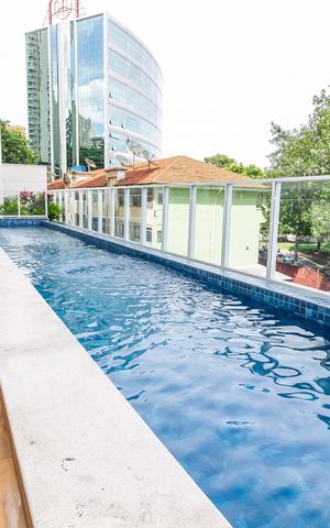 Apartamento para alugar com 42m², 1 quarto e 1 vagaPiscina