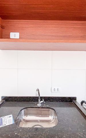 Apartamento para alugar com 29m², 1 quarto e sem vaga Apartamento para alugar com 29m², 1 quarto e sem vagaCozinha