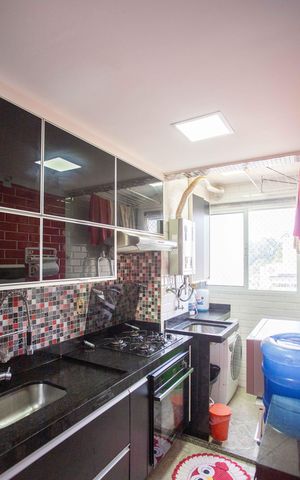 Apartamento à venda com 47m², 2 quartos e 1 vagaCozinha