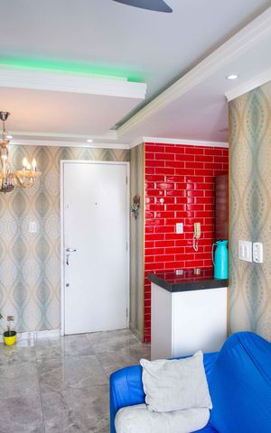 Apartamento à venda com 47m², 2 quartos e 1 vagaSala