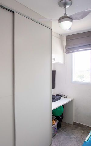 Apartamento à venda com 47m², 2 quartos e 1 vagaQuarto 2