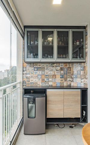 Apartamento para alugar com 53m², 2 quartos e 1 vagaVaranda gourmet