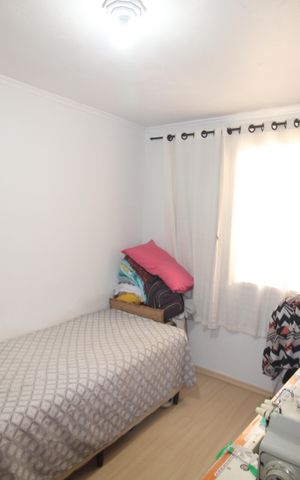 Apartamento à venda com 44m², 2 quartos e 1 vagaQuarto 2