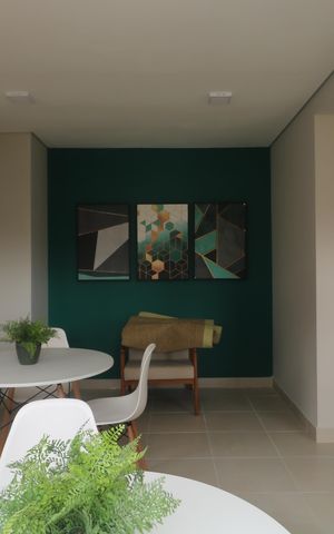 Apartamento à venda com 40m², 2 quartos e sem vagaÁrea comum - Salão de festas