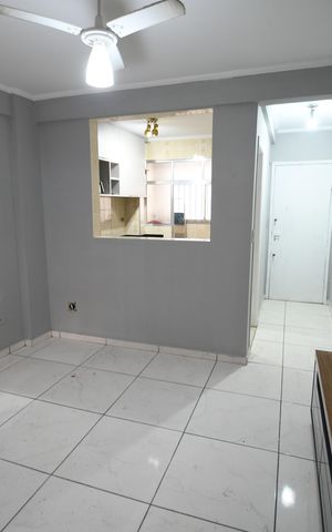 Studio à venda com 46m², 1 quarto e sem vagaSala
