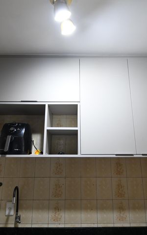 Studio à venda com 46m², 1 quarto e sem vagaCozinha
