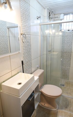 Studio à venda com 46m², 1 quarto e sem vagaBanheiro