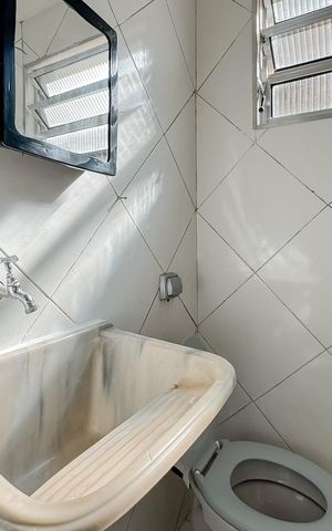 Apartamento para alugar com 38m², 1 quarto e sem vaga Apartamento para alugar com 38m², 1 quarto e sem vagaBanheiro
