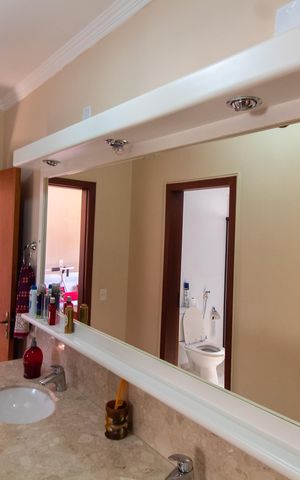 Casa de condomínio para alugar com 283m², 3 quartos e 10 vagasBanheiro da Suíte