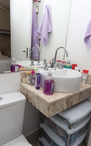 Apartamento à venda com 51m², 3 quartos e 1 vagaBanheiro da Suíte
