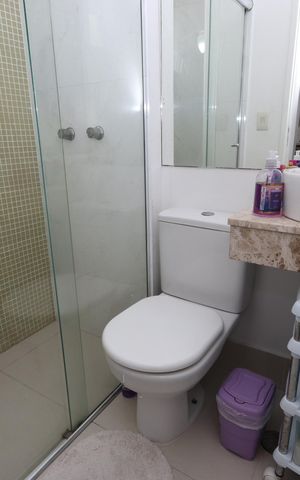 Apartamento à venda com 51m², 3 quartos e 1 vagaBanheiro da Suíte
