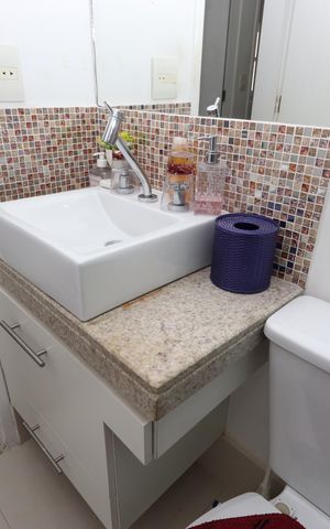 Apartamento à venda com 51m², 3 quartos e 1 vagaBanheiro Social