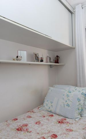 Apartamento à venda com 51m², 3 quartos e 1 vagaQuarto 1