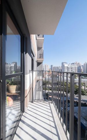 Apartamento para alugar com 39m², 2 quartos e sem vagaVaranda