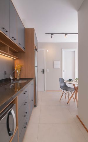 Apartamento para alugar com 39m², 2 quartos e sem vagaCozinha 