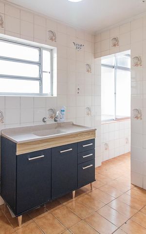 Apartamento à venda com 76m², 3 quartos e sem vagaCozinha e Área de Serviço