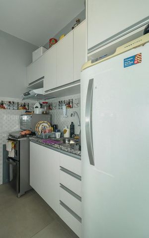 Apartamento à venda com 63m², 1 quarto e sem vagaCozinha