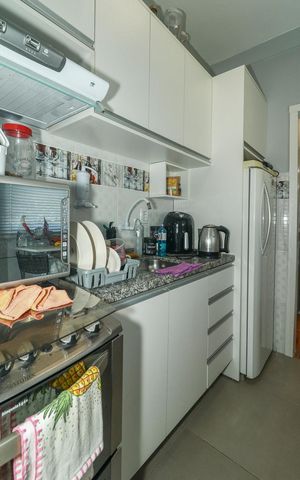 Apartamento à venda com 63m², 1 quarto e sem vagaCozinha