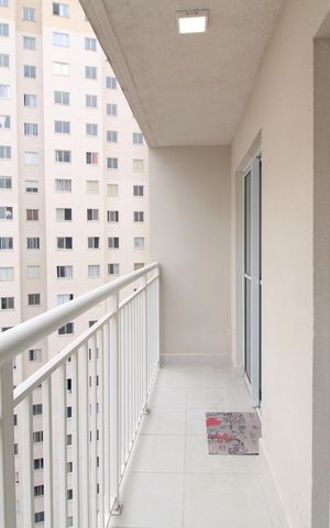 Apartamento para alugar com 28m², 1 quarto e sem vagaVaranda