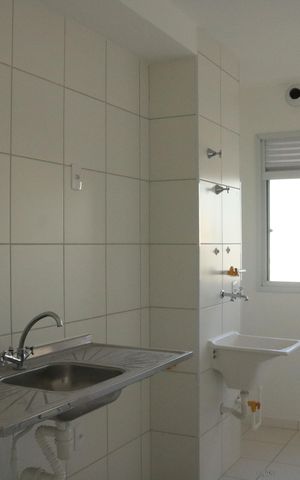 Apartamento à venda com 39m², 2 quartos e sem vagaCozinha e Área de Serviço
